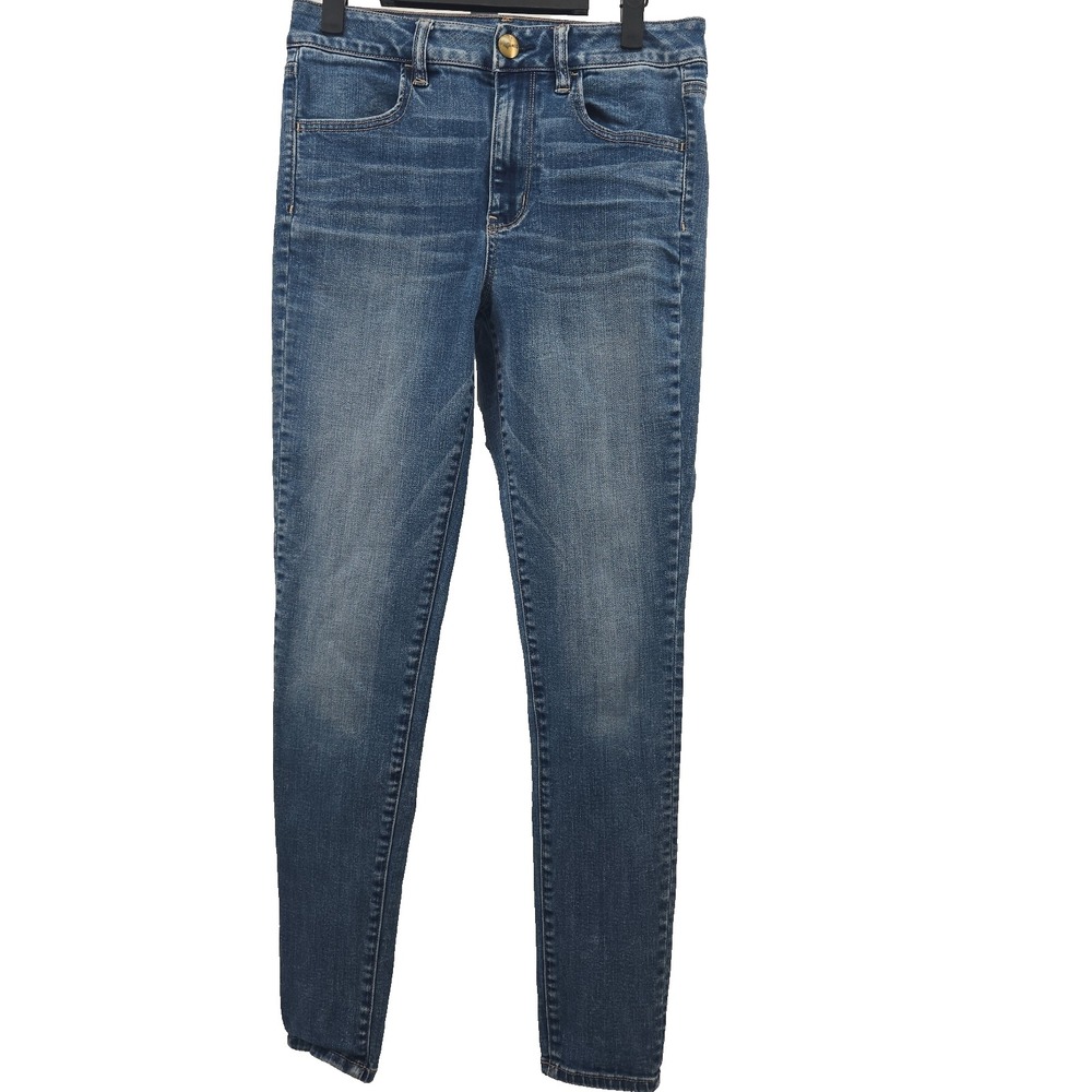 Aeo Denim Women's 8 High-rise Jegging Jeans American Eagle Super Stretch